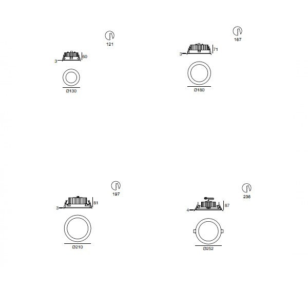 Downlight LV54_RS