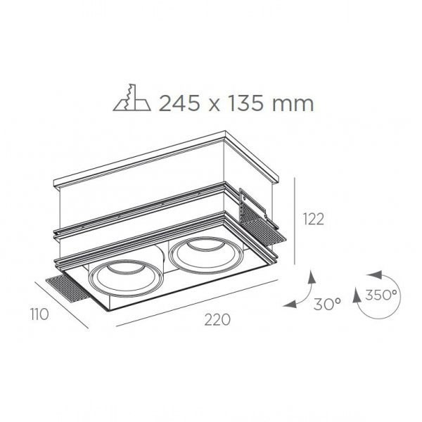Cube Doble Trimless 8205